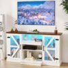 150 CM Media Console Table TV Cabinet for TVs up to 68 Inch