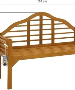 Garden Bench Weatherproof Marlboro Eucalyptus Wooden Patio Outdoor Furniture