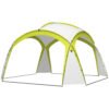 Outsunny 3.5 x 3.5M Camping Gazebo, Outdoor Event Shelter Dome Tent Garden Sun Shelter Patio Spire Arc Pavilion Camp Sun Shade Tent for 6-8 Person, Green