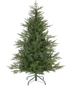 HOMCOM 5ft Bushy and Bare Artificial Christmas Tree - Green