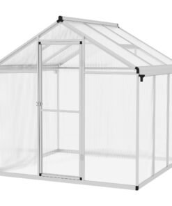 Outsunny 6 x 6ft Aluminium Frame Greenhouse