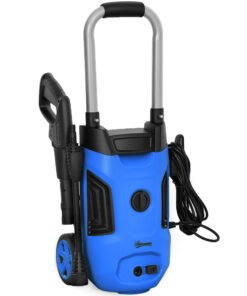 Outsunny 1800W 150-Bar Pressure Washer, with Adjustable Nozzle - Blue