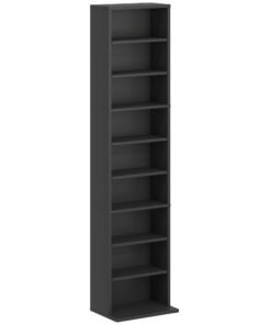HOMCOM 260 Narrow CD Storage Unit - Black