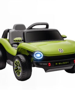AIYAPLAY Volkswagen Licensed Kids Electric Car with Remote Control for Ages 3-6 Years, Green