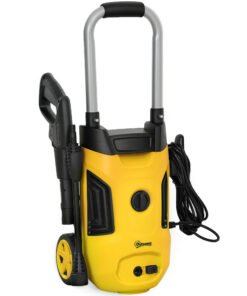 Outsunny 1800W 150-Bar Pressure Washer, with Adjustable Nozzle - Yellow