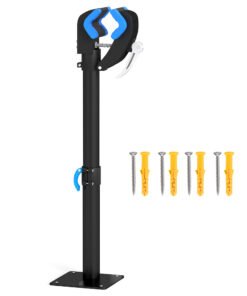 HOMCOM Bike Repair Stand, with Adjustable Clamp, Black