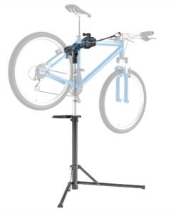 HOMCOM Bike Repair Stand, Max Load 40kg, Foldable, Height Adjustable, for Road Bike, Mountain Bike, E-bike