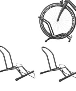 Two Bike Stands, Bicycle Storage Rack, for Indoor Garages, Home, Office
