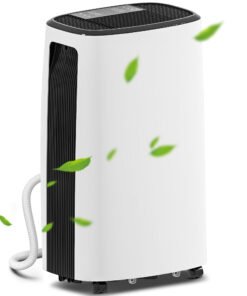 HOMCOM 16l/Day Dehumidifier, with Washable Filter and Timer - White