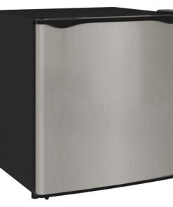HOMCOM 35L Mini Freezer, -24℃ to -14℃ Temperature - Silver Tone