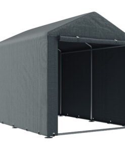 Outsunny 2.2 x 1.6 m Outdoor Storage Tent, with Accessories - Dark Grey