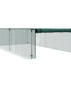 Outsunny 8' x 4' Plant Protection Cage, with Door, Green