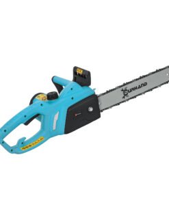 DURHAND 2000W Powerful Electric Chainsaw, 16" Aluminium Blade Portable Corded Chain Saw, 7250rpm Chain Saw for Garden Tree Pruning, 13m/s Chain Speed Auto Chain Lubrication to Cut Wood, Blue