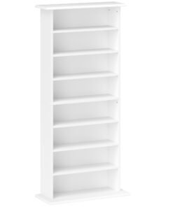 HOMCOM 360 CD Storage Unit - White