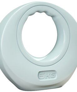 SPORTNOW 6kg Kettlebell, Kettle Bell with Wide Handle for Home Gym, Weight Lifting, Strength Training, Light Grey