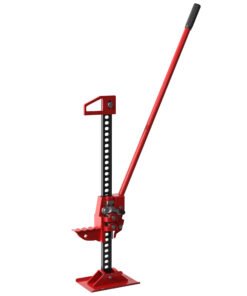 HOMCOM 3 Tonne Farm Jack, 48" High Lift Jack for 4x4 Tractors Trucks Agricultural Lifting, Red