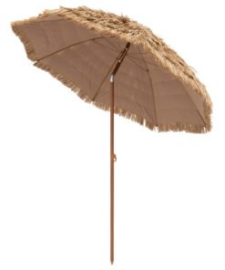 196 cm Hula Thatched Tiki Umbrella with Tilt