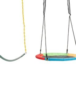 Kids Double Swing Set for Garden Playground (Without Swing Frame)