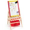 Children's Double Sided Easel with Storage Bags