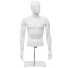133 cm Male Mannequin Half Body Manikin with Metal Base