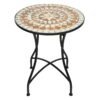 60cm Mosaic Round Coffee Table