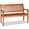 2 Seater Garden Bench for Balcony Patio Backyard and Poolside
