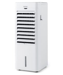 Evaporative Air Cooler and Heater with 3 Speeds and 3 Modes-White