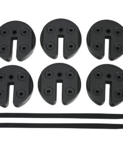 Canopy Weights with No-Pinch Design for Easy Installation and Removal