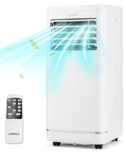 7000/9000 BTU 3-in-1 Portable Air Conditioner with Remote Control and 24H Timer-7000 BTU