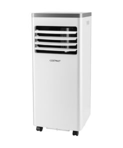 7000BTU Portable Air Conditioner with Remote Control and 24H Timer