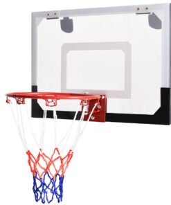 Mini Basketball Hoop with Shatterproof Backboard for Kid, Teen, Adult