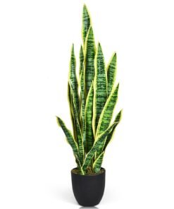 93cm Artificial Snake Plant with Pot