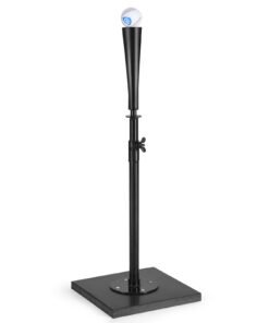 63-91CM Baseball Batting Tee with Stable Base and Rubber Topper