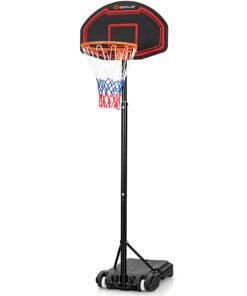 Adjustable Kids Basketball Hoop Stand with 5-Level Heights