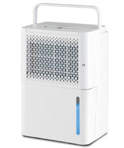 12L/Day Dehumidifier with Continuous Drying Auto Mode and 24H Timer-White