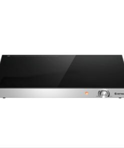 Electric Warming Tray with Cool-Touch Handles and Stainless Steel Frame