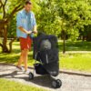 PawHut 3 Wheel Pet Stroller for Small and Miniature Dogs, Black