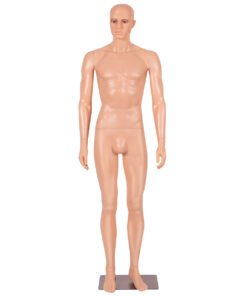 184cm Male Mannequin Full Body Manikin with Metal Base