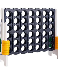 Jumbo 4-to-Score Giant Game Set with 42 Jumbo Rings and Quick-Release Slider