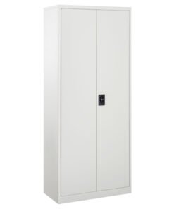 Vinsetto Lockable Filing Cabinet Tall Adjustable Shelf Large Office Storage for Office Use, White