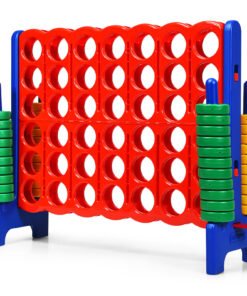 Jumbo 4-to-Score Giant Game Set with Quick-Release Lever-Blue