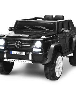 12V Electric Kids Ride On Car with 2 Motors and Remote Control-Black