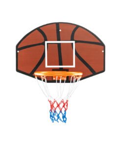 Wall Mounted Basketball Hoop Set with 66.5 cm x 44.5 cm Shatter-proof Backboard