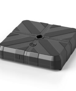 Weighted Offset Umbrella Base with Cross Bracket and Cut-out Handles