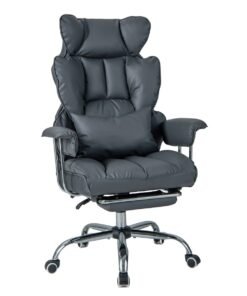 Ergonomic High Back Office Chair Executive Computer Desk Chair-Grey