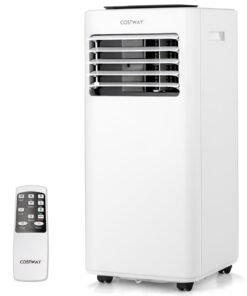 7000/9000 BTU 4-in-1 Portable AC Unit with Remote and App Control-9000 BTU
