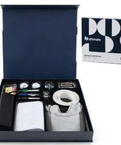 Complete Golf Accessories Set with Golf Balls Golf Tees Golf Towel Golf Belt and Golf Hat