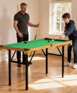 SPORTNOW 4FT Mini Folding Pool Billiards Table