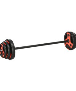 SPORTNOW 20kg Adjustable Barbell Weights Set for Home Gym, Strength Training