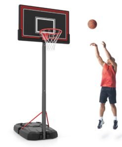 230-305cm Portable Basketball Hoop with 44 Inch Shatterproof Backboard